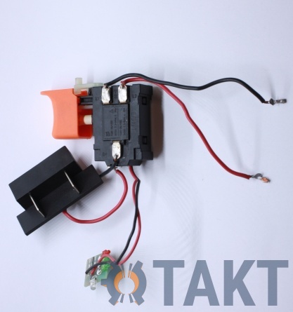 Выключатель с платой подсветки ДА12;14;18-2ДМ / switch+PCB фото 1