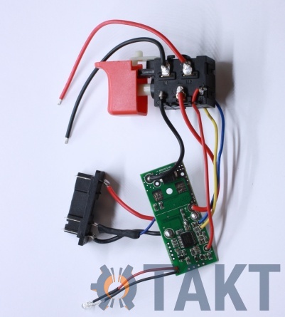 Выключатель с платой управления АКБ ДА14;18-2ЛС / Switch +PCB фото 2